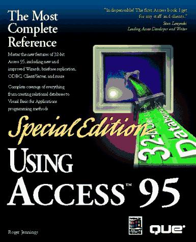 Using Access 95 For Windows 95