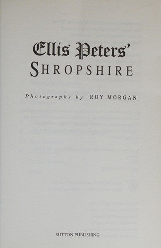 Ellis Peters' Shropshire