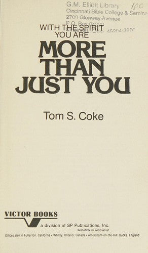 With The Spirit You Are More Than Just You (Son Power Youth Publication)