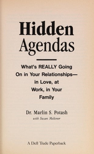 Hidden Agendas