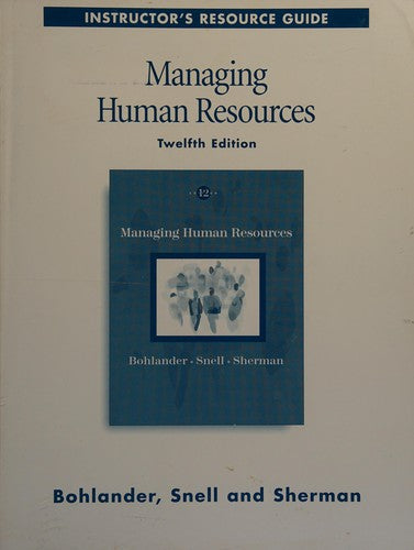 Managing Human Resources