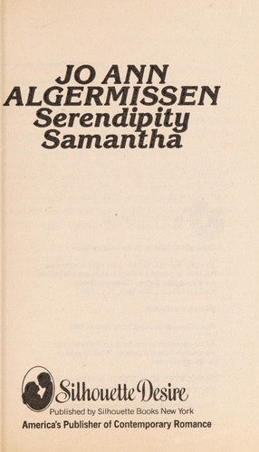 Serendipity Samantha (Silhouette Desire)
