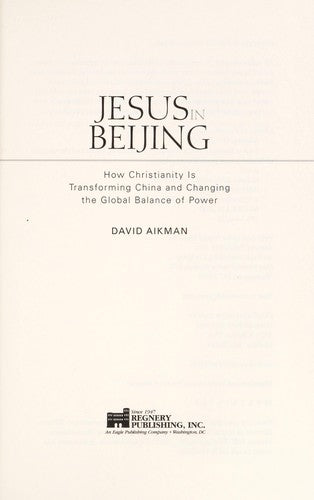 Jesus in Beijing