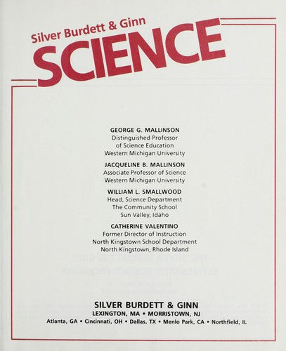 Silver Burdett & Ginn Science