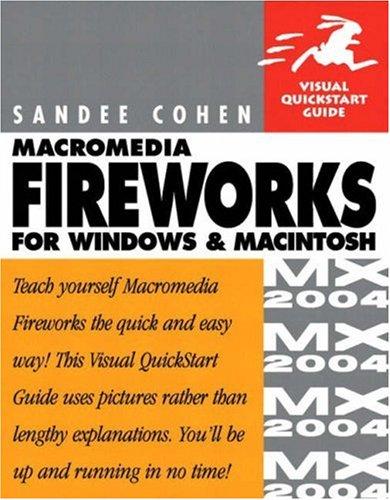Macromedia Fireworks Mx 2004 For Windows And Macintosh