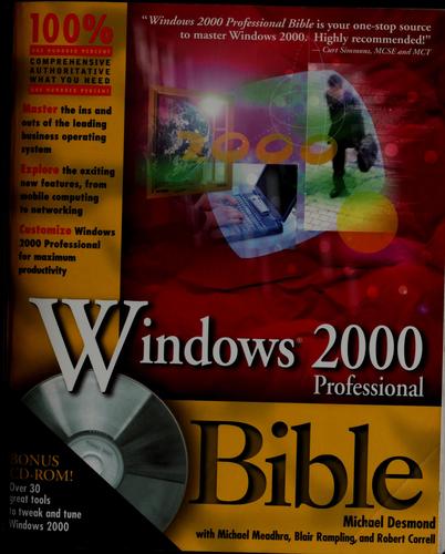 Windows® 2000 Professional Bible