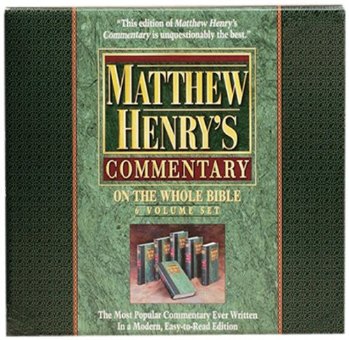 Matthew Henry's Commentary On The Whole Bible (Volumes 2,3,5 & 6 only