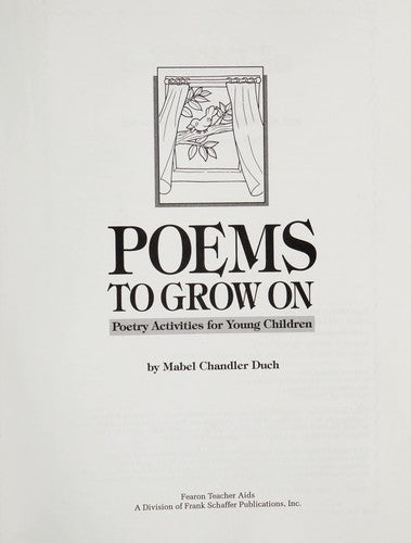 Poems To Grow On