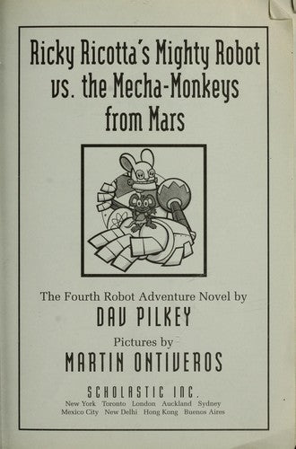 Ricky Ricotta's Mighty Robot Vs. The Mecha-Monkeys From Mars