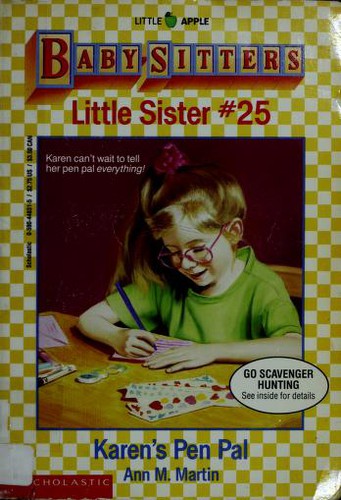 Baby-Sitters Little Sister, 25 Karen's Pen Pal