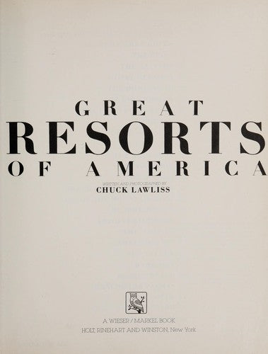 Great Resorts Of America
