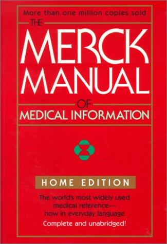 The Merck Manual Of Medical Information: Home Edition (Merck Manual Of Medical Information, Home Ed.)