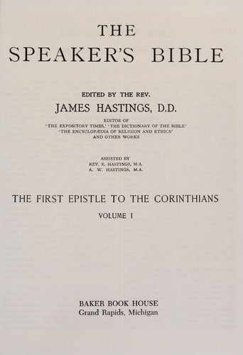 The Speaker's Bible (Vol. 5): Isaiah 40-66, Jeremiah, Lamentations