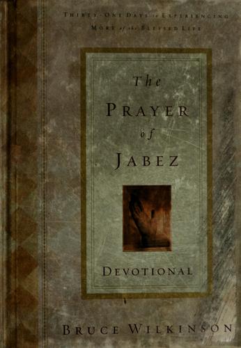 The Prayer Of Jabez: Devotional