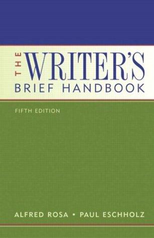 The Writer's Brief Handbook