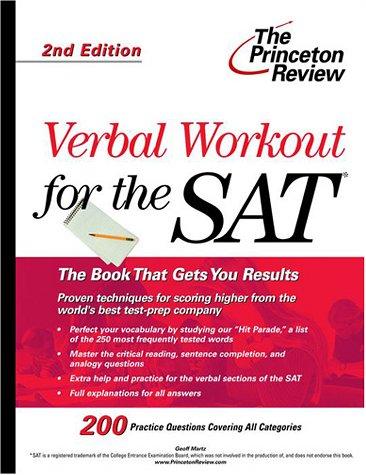 Verbal Workout For The Sat