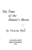 The Time Of The Hunter's Moon