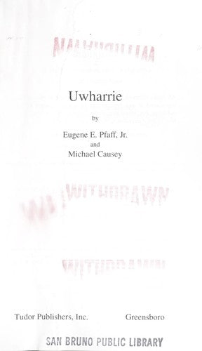 Uwharrie