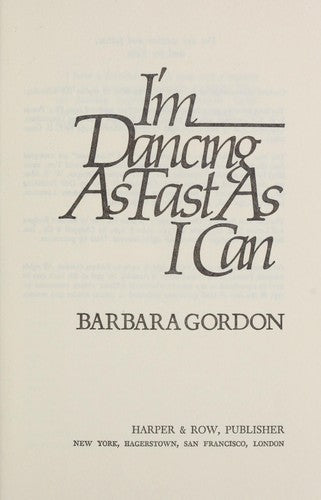 I'm Dancing As Fast As I Can