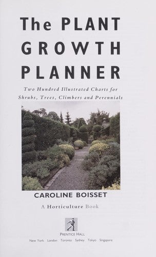 The Plant Growth Planner (Horticulture)