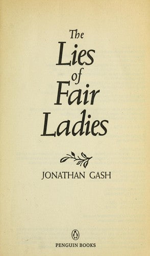 The Lies Of Fair Ladies: A Lovejoy Mystery