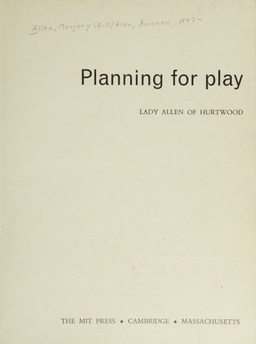 Planning For Play