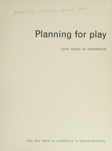 Planning For Play