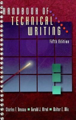 Handbook Of Technical Writing