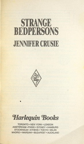 Strange Bedpersons (Harlequin Temptation, No 520)