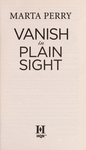 Vanish In Plain Sight