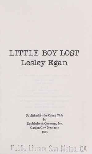 Little boy lost