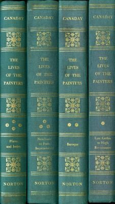 The Lives Of The Painters (4 Volume Set)