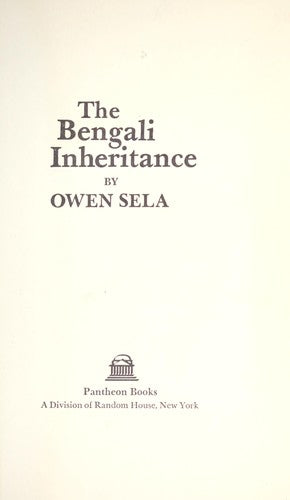The Bengali inheritance