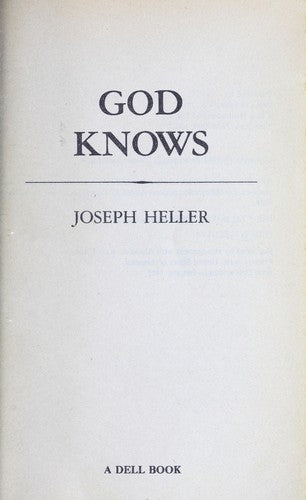 GOD KNOWS