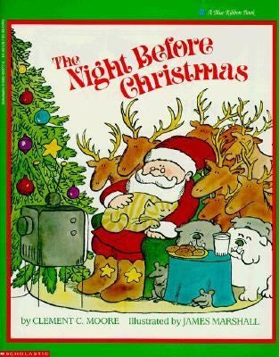 The Night Before Christmas (A Blue Ribbon Book)