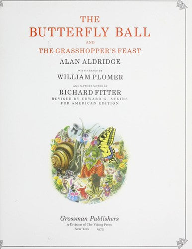 The Butterfly Ball And The Grasshopper's Feast