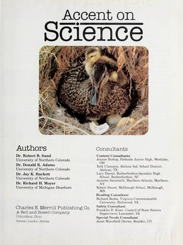 Accent On Science