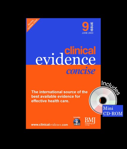 Clinical Evidence Concise # 9 June 2003