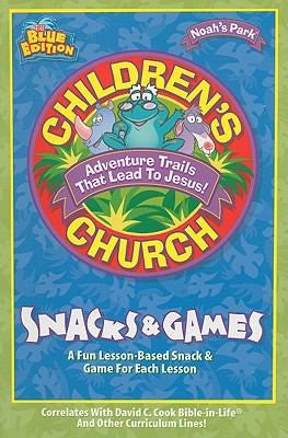 Noah's Park Children's Church Snacks & Games, Blue Edition: (Children's Church Kit)