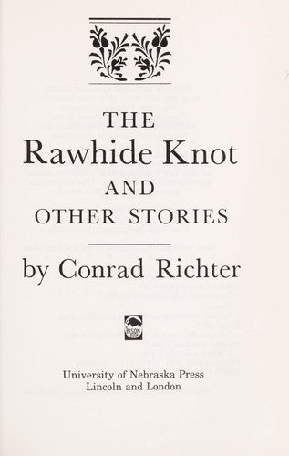 The Rawhide Knot And Other Stories