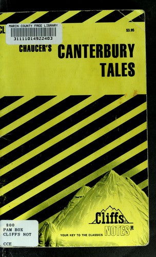 Canterbury Tales Notes (Cliffs Notes)