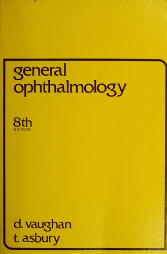 General Opthamology - 8th Edition