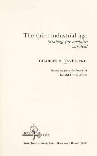 The Third Industrial Age