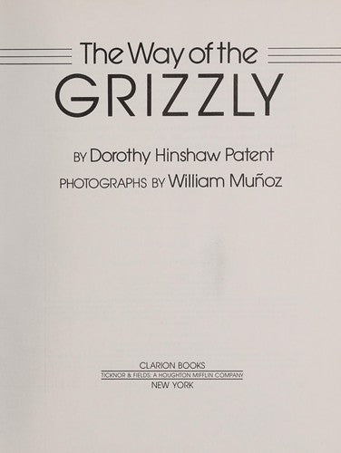 The Way of the Grizzly