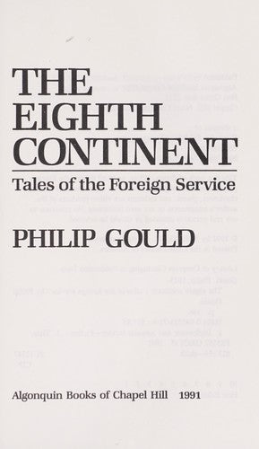 The Eighth Continent: tales of the foreign service