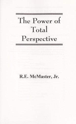The Power Of Total Perspective