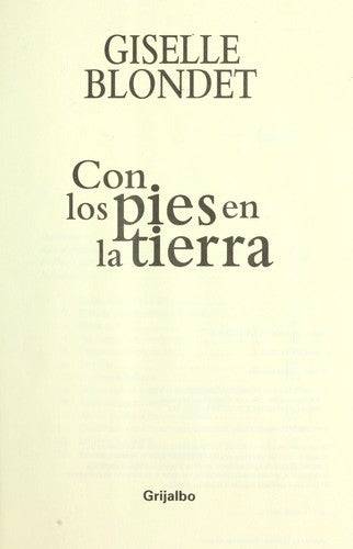 Con Los Pies En La Tierra