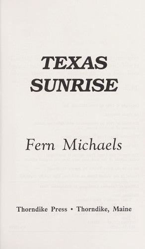 Texas Sunrise