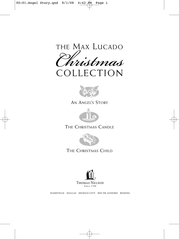 The Max Lucado Christmas Collection