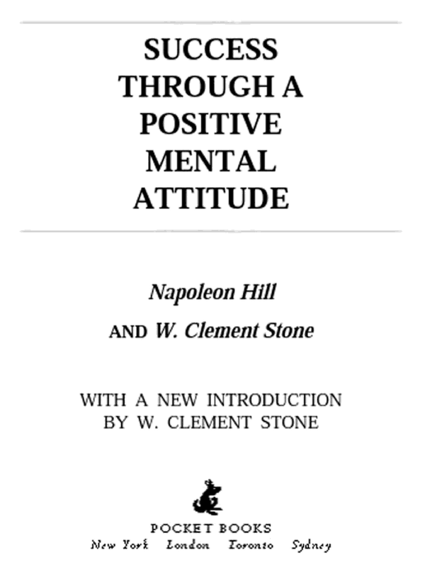 Success Through A Positive Mental Attitude